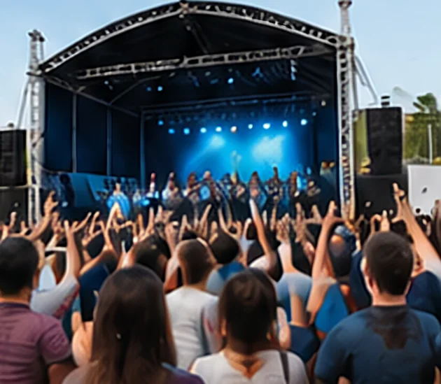 Mobile concert stage